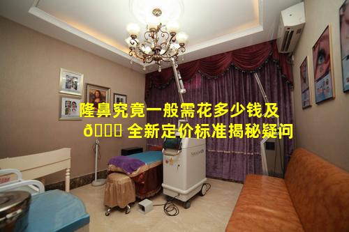 隆鼻究竟一般需花多少钱及 🍁 全新定价标准揭秘疑问